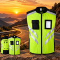 CHALECO MOTO ALTA VISIBILIDAD-LIGERO Y TRANSPIRABLE 