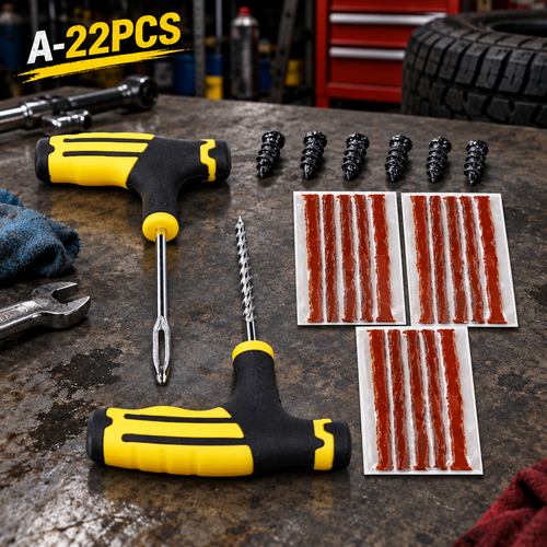 Kit repara pinchazos tubeless con fondo de taller